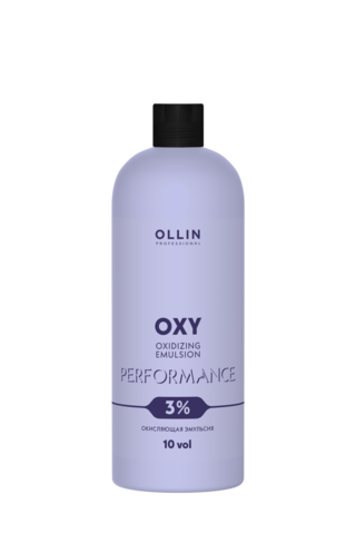 OLLIN performance oxy 3% 10vol. окисляющая эмульсия 1000мл/ oxidizing emulsion