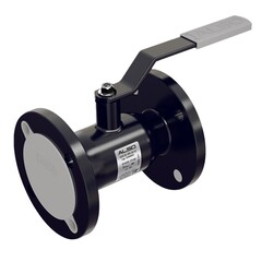 Кран стальной шаровой цельносварной ALSO КШ.Ф, DN-80 PN-16, длина-210мм, стандартнопроходной, фланцевый с ручкой под задвижку