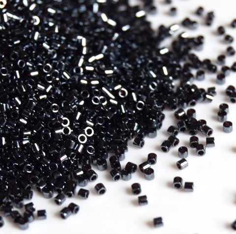 DBS-0001 Бисер цилиндрический Миюки делика 15/0 /Miyuki delica 15/0 Gunmetal