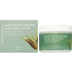 Крем для лица с экстрактом алоэ JIGOTT Moisture Real Aloe Vera Cream 150 мл