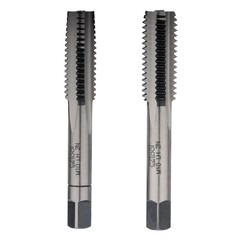 Метчик М10х1,5 (Комплект 2шт, левый) CSN223010 115CrV3 6h(2N) 63мм a=5,6 Bucovice(CzTool) 120100