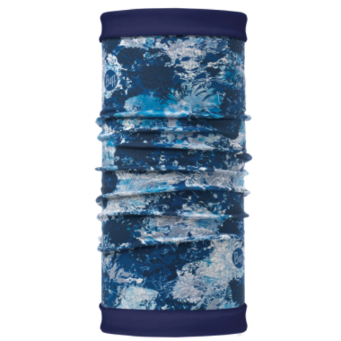 Картинка шарф-труба Buff Polar Reversible old Winter Garden Blue - 1