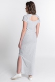Платье для беременных 09625 серый