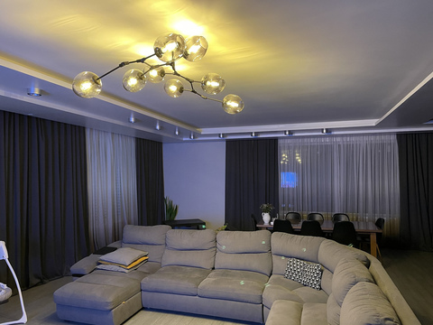 Люстра Branching Bubbles Black 8
