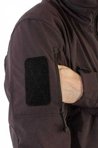 Куртка Фантом (софт-шелл, черный) 7.62 Novatex