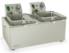 Фритюрница электрическая настольная Atesy Панда-ЕВРО-2х1/2 две ванны