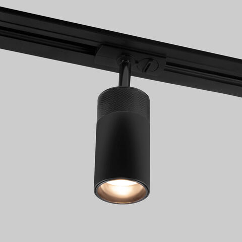 Трековый светодиодный светильник Elektrostandard Riffe 85512/01 9W 4200K  чёрный