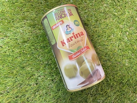 Оливки Aceitunas Rellena Anchoa 150г с анчоусами Испания