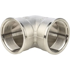 STOUT Уголок 3/4" ВР, никелированная латунь (SFT-0014-000034)