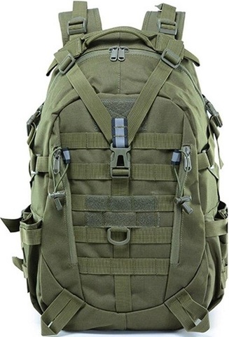 Картинка рюкзак тактический Skully Tactic RWZS20 green - 1