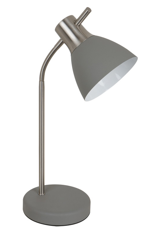 Настольная лампа 02106-0.7-01 GY Серый