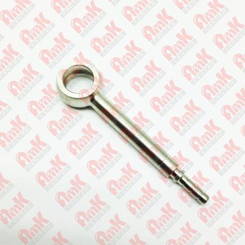 Фитинг Banjo под обжим 0° 10 mm , AN03, Silver, нерж. Accossato