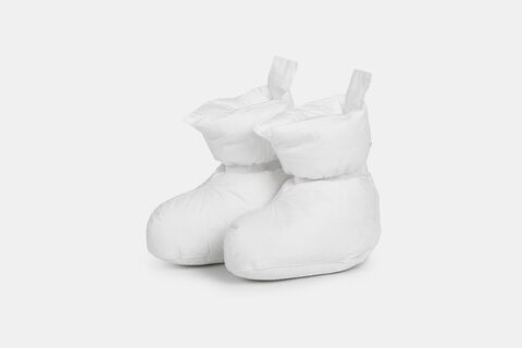 Сапожки-носочки пуховые German Grass Comfort Socks Home Grass White белые