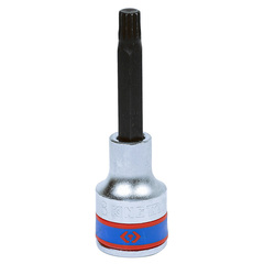 KING TONY (403608) Насадка (бита) торцевая 1/2", L = 80 мм, SPLINE, M8