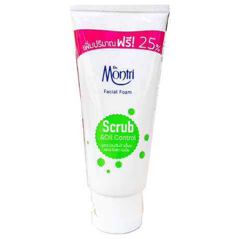 Скраб для лица Dr.Montri Facial Foam Scrub & Oil Control, 100 гр