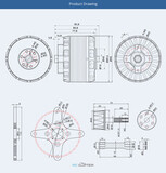 T-Motor AT8030 85CC KV160