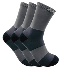 Носки лыжные KV+ Socks Nordic Step 3 пары grey/black, 25U20B.91