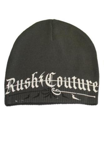 Rush Couture | Шапка NATIVE PRIDE BEANIE Grey RC222 сзади