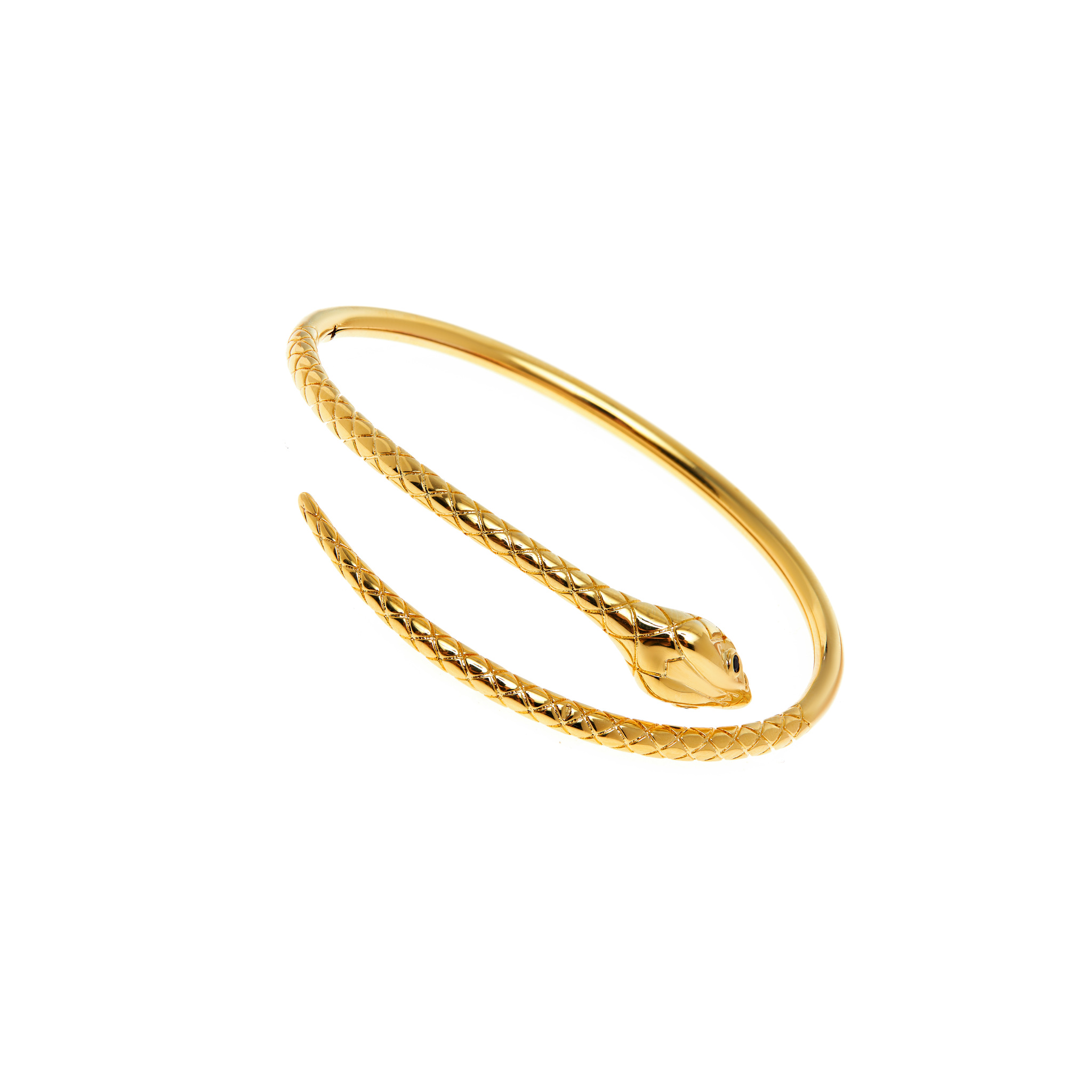 Браслет Gold Snake Bracelet купить онлайн по цене 11620 ₽ |  Интернет-магазин VIVA LA VIKA