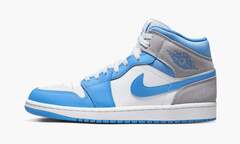 Air Jordan 1 Mid "University Blue Grey"