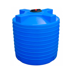 Ёмкость вертикальная Политим 2000 л. вертикальный (1400x1400x1500см;синий) - арт.560703