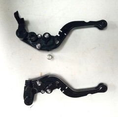 Короткие складные рычаги тормоза-сцепления Honda CBR 600 RR 2007-2022 / CBR 1000 RR / Fireblade 2008-2016 г.в.