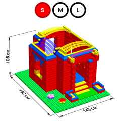 Набор GigaBloks 7,5: Дворец на платформе