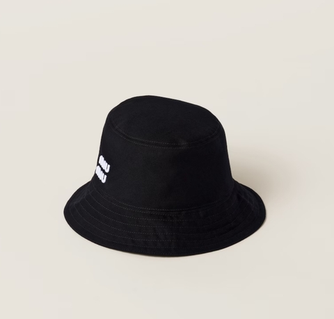 Панама MIU MIU чёрная