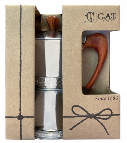 Кофеварка гейзерная G.A.T. MAGNIFICA 02-030-03 150ml индукция, алюминий