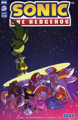Sonic The Hedgehog Vol 3 #67 (Cover B)