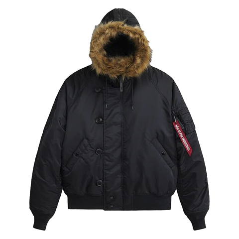 Парка Alpha Industries N-2B Black (Черная)