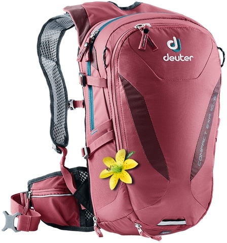 Картинка рюкзак велосипедный Deuter Compact Exp 10 Sl Cardinal-Maron - 1