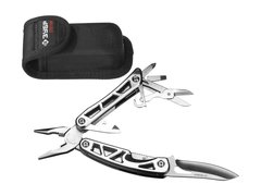 ЗУБР 11 в 1, металлическая рукоятка 110 мм, мультитул, многофункциональный инструмент (47770)