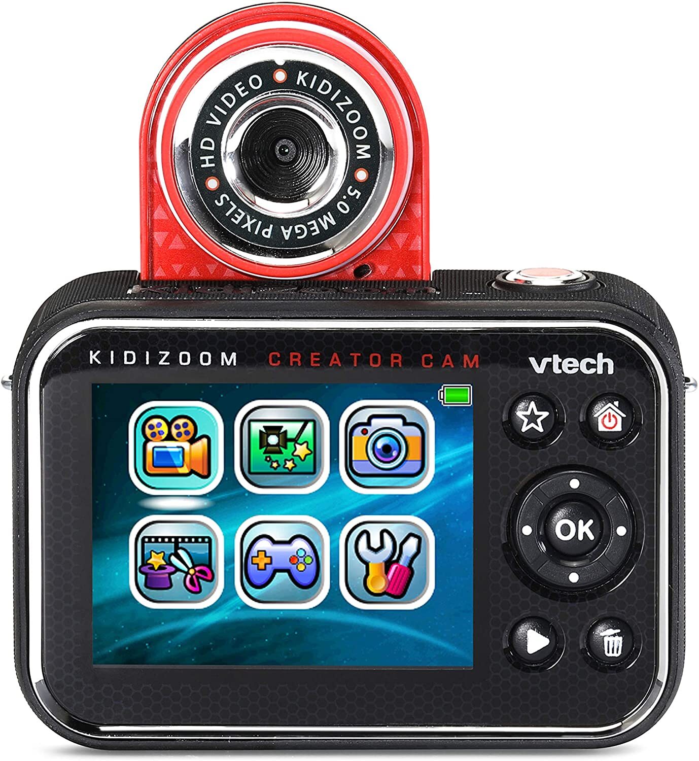 Видеокамера VTech KidiZoom Creator: купить детскую камеру видео фото в  интернет магазине Toyszone.ru