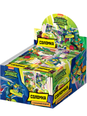 Фруктовая соломка Черепашки ниндзя с сахарной пудрой