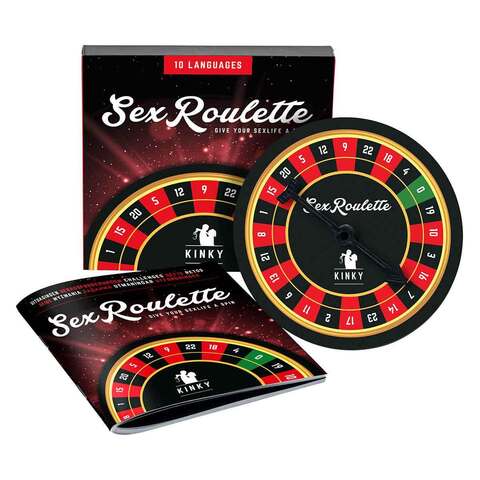 Настольная игра-рулетка Sex Roulette Kinky - Tease&Please TSPS-E29279