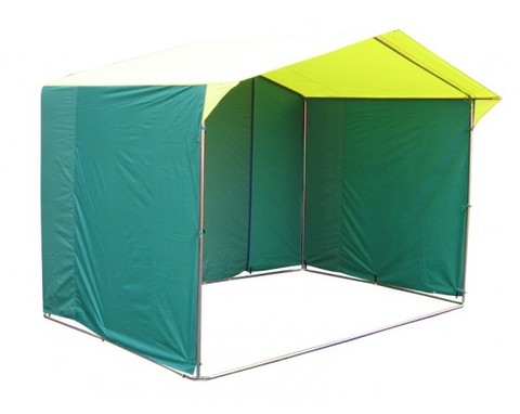 Торговая палатка Митек Домик 2,5x2 из квадратной трубы ⊡20х20 мм