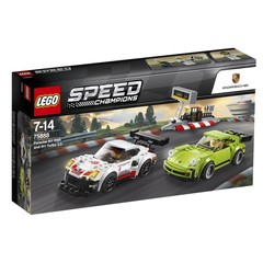 LEGO Speed Champions: Porsche 911 RSR и 911 Turbo 3.0 75888