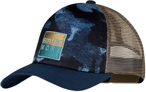 Кепка детская Buff Trucker Cap Snigs Night Blue фото 1