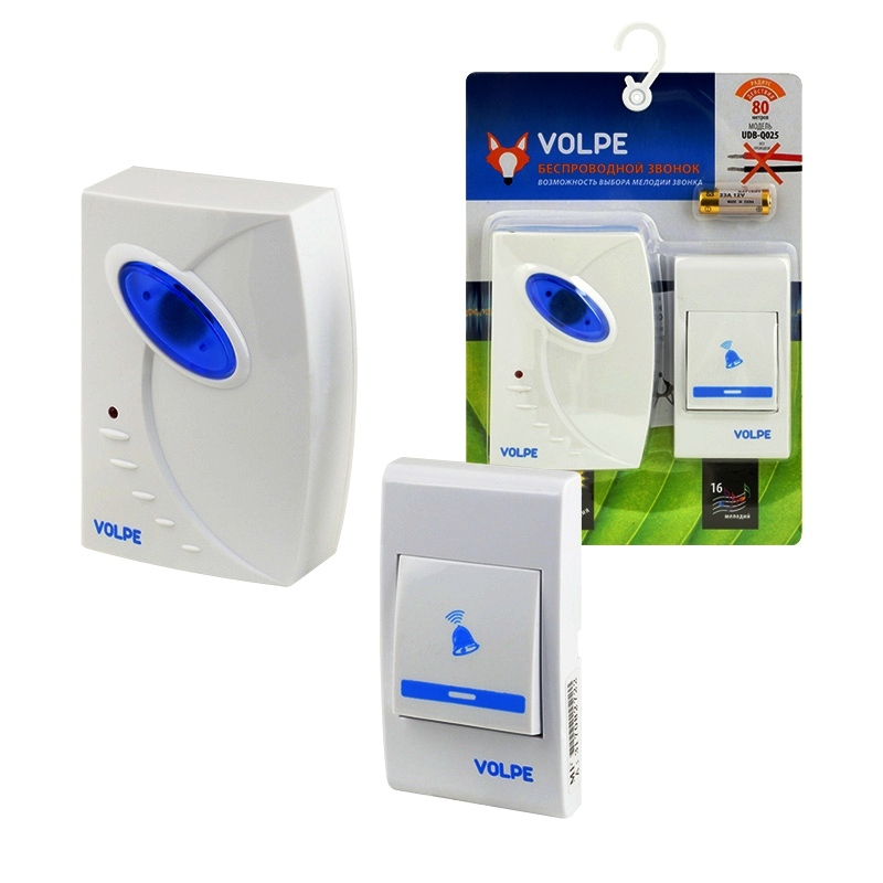 Volpe Звонок UDB-Q025 W-R1T1-16S-80M-WH