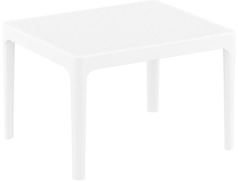 Столик пластиковый журнальный, Siesta Contract Sky Side Table, белый