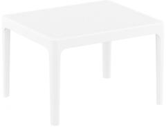 Столик пластиковый журнальный, Siesta Contract Sky Side Table, белый