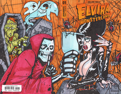 Elvira In Monsterland #1 (Cover 28oi) (Dmitry.Os)