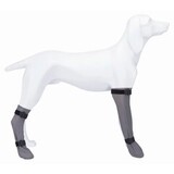 Защитный носок для собак размер S: 6 см/30 см, серый