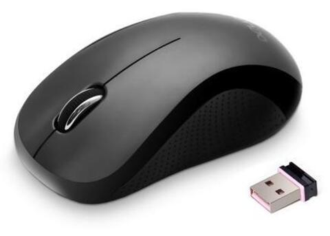 Мышь Delux  DLM-391OGB Беспроводная, оптическая,1000dpi,USB,2,4ГГц.,3D, цвет черный - купить в компании MAKtorg