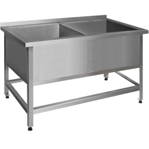 Ванна котломоечная Finist ВКЛ-2(1600х800х850) отверстие для смесителя, борт