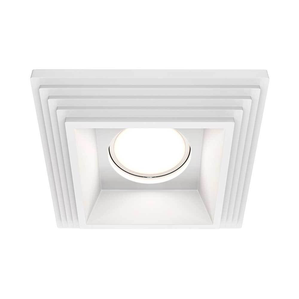 Встраиваемый светильник Maytoni Gyps DL005-1-01-W