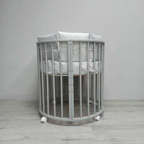 Кровать Incanto Candy Dream Lux 9 в 1, цвет серый