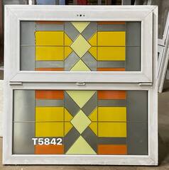 Окно Пластиковое Б/У 110 (58) (в) х 106(ш)