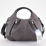 Сумка Саломея 357 мульти итальянский серо-черный